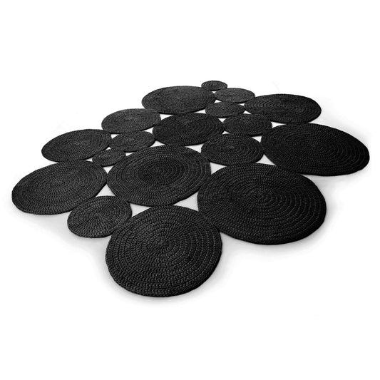 Tapete Bolas Outdoor 220x250 Preto