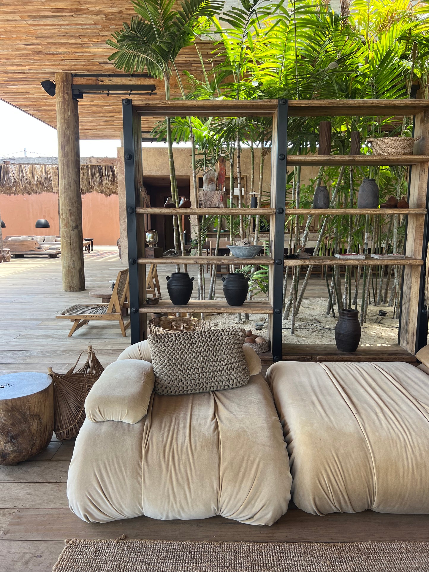 Almofada String Retangular Outdoor 40x60 Marsala