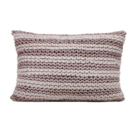 Almofada Listra Retangular 40x60 Areia