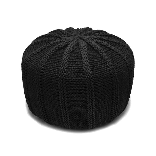 Puff Pumpkin 40x60 Preto Pronta Entrega
