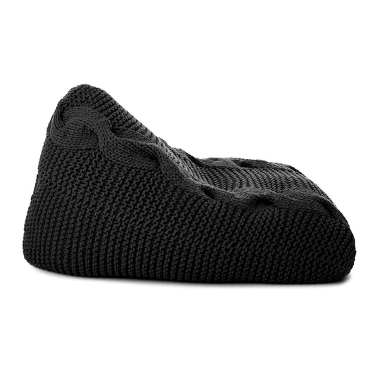 Puff String Trança 90x120 Preto